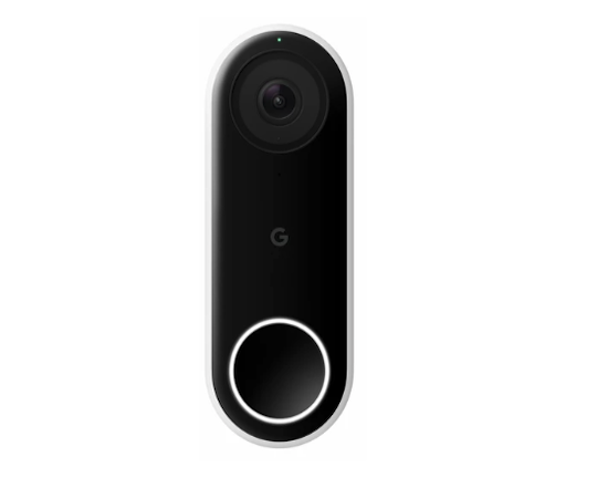 google nest video deurbel bedraad